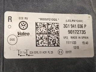 3G1941036P Фара правая Volkswagen Passat B8 Арт e10314199, вид 3