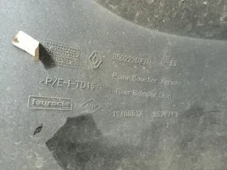 850222027R Бампер задний Dacia Duster 2 Арт e10332692, вид 6