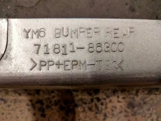 71811-86G00 Бампер задний Suzuki Ignis 2 Арт e10355753, вид 8