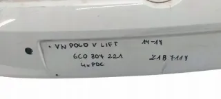 2014-2017 6C0807221 Бампер передний Volkswagen Polo 5 Арт e10361579, вид 7