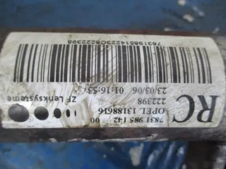 13188616 783198514200 Рулевая рейка Opel Zafira B Арт e10366928, вид 3