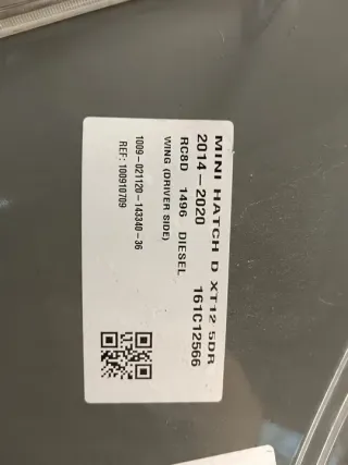  Крыло переднее правое MINI Cooper R56 Арт e10370214, вид 3