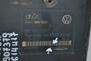8N0907379 8N0614417 Блок ABS Audi TT 1 Арт e10373739, вид 3