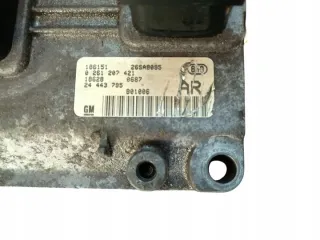 24443795 0261207421 Блок управления двигателем Opel Corsa C Арт e10417060, вид 7