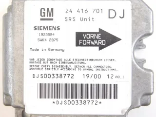24416701 1923594 Блок AirBag Opel Vectra B Арт e10423785, вид 4