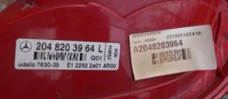 2048203964 Фонарь задний левый Mercedes C W204 Арт e10438904, вид 3