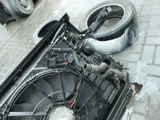 7P6805594C Передняя панель крепления облицовки (телевизор) Volkswagen Touareg 2 Арт e10455625, вид 6
