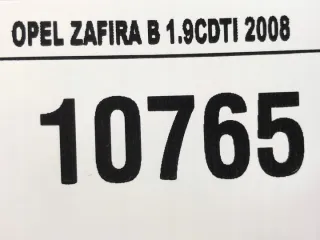 13243048 Щиток приборов (приборная панель) Opel Zafira B Арт e10462670, вид 6