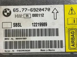 6920470 Блок AirBag BMW 7 E65/E66 Арт e10462867, вид 3