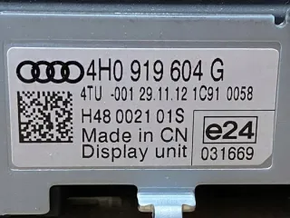 4H0919604G Блок навигации Audi A8 D4 (S8) Арт e10465874, вид 4
