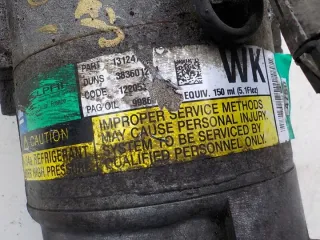 Z16XER 13124750 Компрессор кондиционера Opel Zafira B Арт e10478660, вид 5