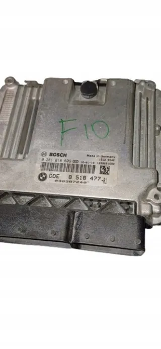 8518477 0281018609 Блок управления двигателем BMW 5 F10/F11/GT F07 Арт e10479245, вид 1