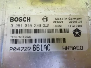 0281010290 Блок управления двигателем Chrysler Voyager 4 Арт e10498859, вид 2