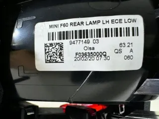 9477149 7401715 344622 Фонарь задний левый MINI COUNTRYMAN F60 Арт e10500172, вид 8