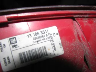 13186351 Фонарь задний правый Opel Corsa D Арт e10500311, вид 5