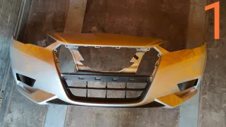 620225FA0H Бампер передний Nissan Micra K14 Арт e10500730, вид 1