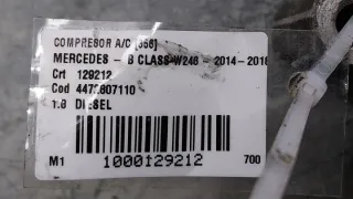 447280-7110 Компрессор кондиционера Mercedes A W176 Арт e10505422, вид 8