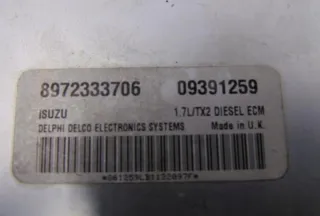 09391259 Блок управления двигателем Opel Astra G Арт e10506811, вид 4