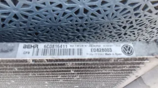 6C0816411 Радиатор кондиционера Skoda Fabia 2 Арт e10513365, вид 2