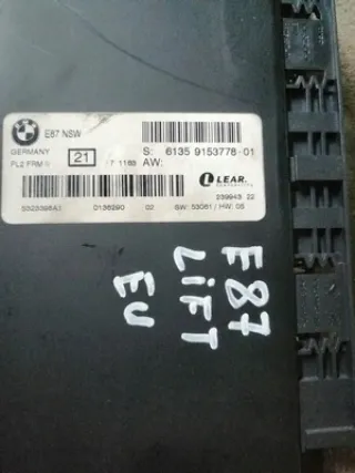 9153778 Блок управления светом BMW 1 E81/E82/E87/E88 Арт e10535698, вид 3