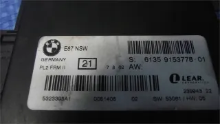 9153778 Блок управления светом BMW 1 E81/E82/E87/E88 Арт e10535983, вид 2