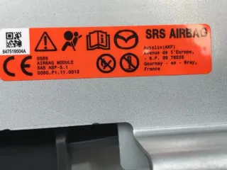 0080P1110013 SH5AZ3HBAAW Подушка безопасности Mazda MX-3 Арт e10553846, вид 3