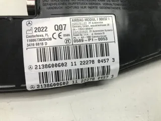 A2138600602 Подушка безопасности Mercedes EQC n293 Арт e10554776, вид 6