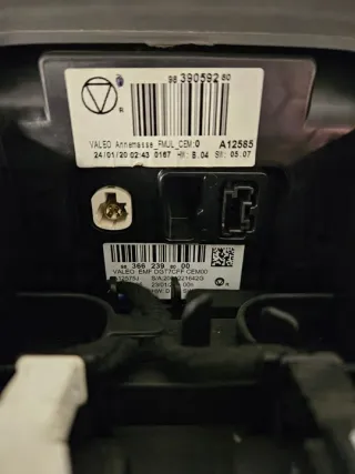 9839059280 A12585 Блок навигации Citroen C4 Cactus Арт e10559260, вид 4