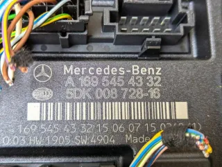 A1695454332 5DK008728-16 SKU99138 Блок комфорта Mercedes B W245 Арт e10560049, вид 4