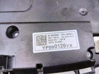 YP000126YX Блок навигации Opel Crossland x Арт e10564565, вид 9