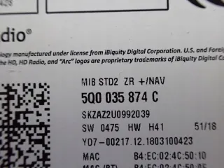 565919605B 5Q0035874C Блок навигации Skoda Karoq Арт e10565719, вид 11