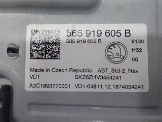 565919605B 5Q0035874C Блок навигации Skoda Karoq Арт e10565719, вид 4