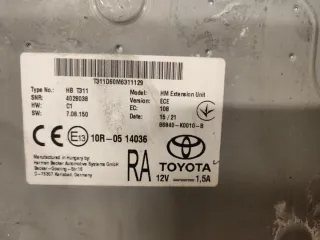 86840-K0010-B Блок навигации Toyota Rav 4 5 Арт e10566277, вид 5