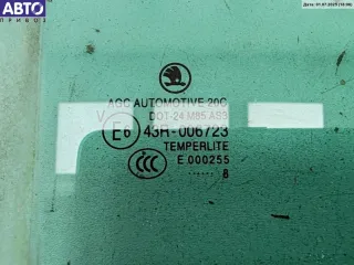 43R-006723 Стекло двери задней правой Skoda Fabia 2 Арт 55078590, вид 2
