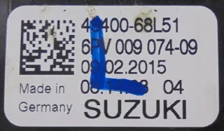 49400-68L51,6PV009074-09 Педаль газа Suzuki Vitara2 Арт AL14796793416, вид 3