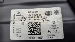 5N1941751 Фара передняя (комплект) Volkswagen Tiguan 1 Арт AL14822930611, вид 5