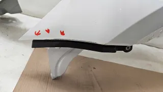 POLECAM Крыло переднее левое Tesla model Y Арт AL14871547238, вид 5