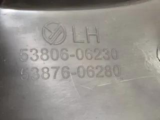 5380606230, 5380606230, 53806-06230, 5387606280, 53876-06280, 5380633080, 53806-33080, 5387633240, 53876-33240 подкрылок Toyota Camry XV30 Арт DN200203, вид 5