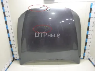 41617140729 Капот BMW 3 E90/E91/E92/E93 Арт AM100576691, вид 1