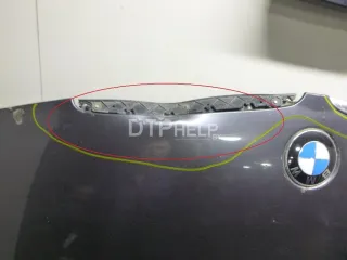 41617140729 Капот BMW 3 E90/E91/E92/E93 Арт AM100576691, вид 3