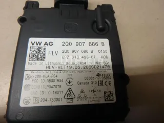 2Q0907686B Радар BSD (Слепых зон) Volkswagen Transporter T6 Арт AM95784535, вид 6