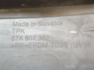 57A8073679B9, 57A807367 Решетка бампера Skoda Karoq Арт AR243393, вид 9
