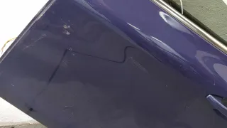 9671907580 Дверь задняя левая синяя Peugeot 208 Арт 9167780, вид 2