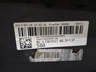 51117445093, 9 Бампер бмв ф30 ф31 (ф f 30 31 ) серия BMW 3 F30/F31/GT F34 Арт ARM376524, вид 16