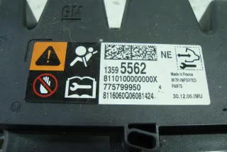 13595562 Блок AirBag Opel Astra K Арт AL14013587786, вид 2