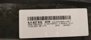 9J1827932 Крышка багажника (дверь 3-5) Porsche Taycan Арт AL14119317106, вид 5