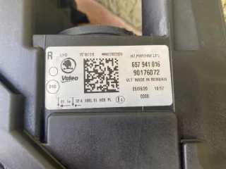  Фара передняя (комплект) Skoda Scala Арт AL14145262117, вид 6