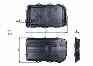 HX184KIT Поддон Maserati Ghibli Арт AL14283944688_9, вид 2