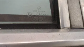  Дверь задняя левая серебристая Mercedes S W126 Арт 20394714, вид 4