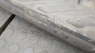 96100EB10A Подножка (усилитель подножки) Nissan Navara D40 Арт 20394423, вид 2